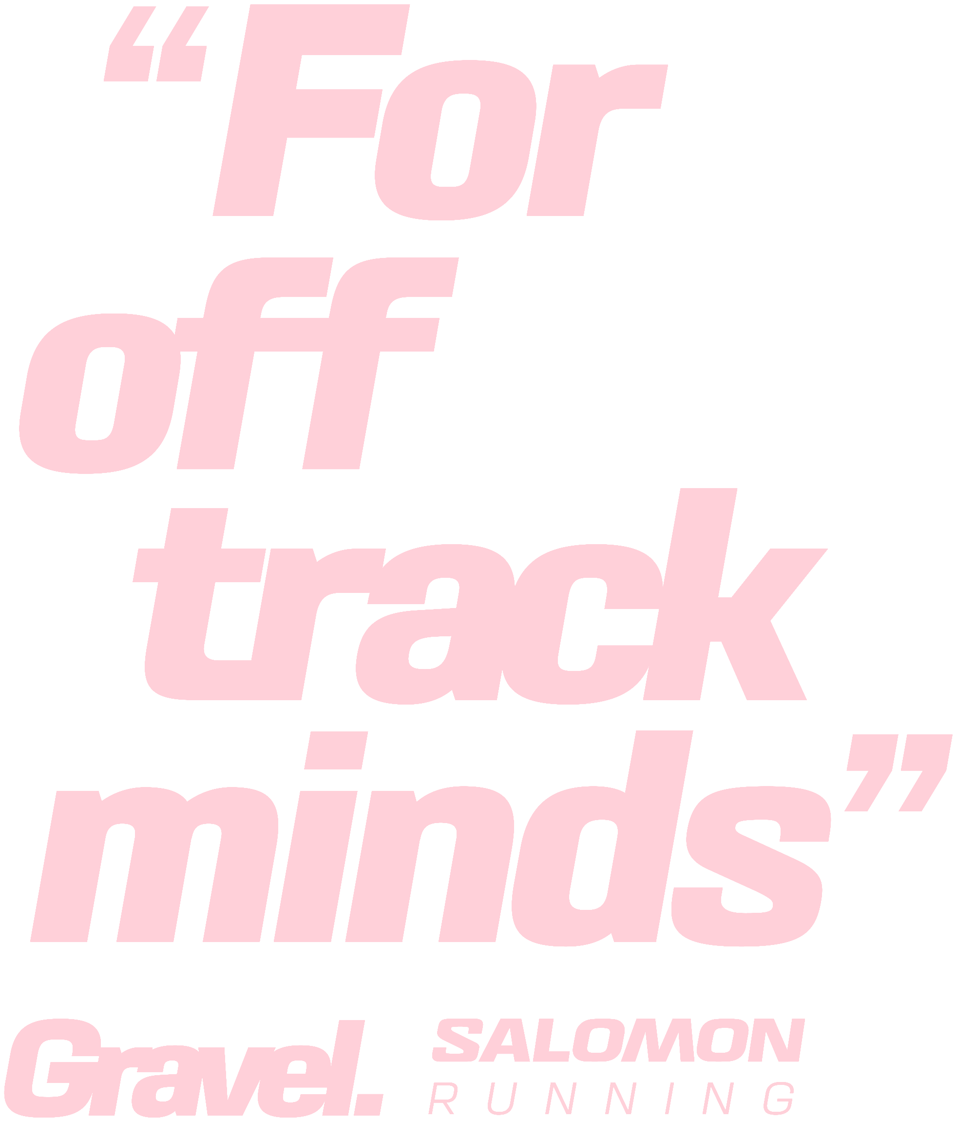 For off track minds — Gravel SALOMON RUNNING